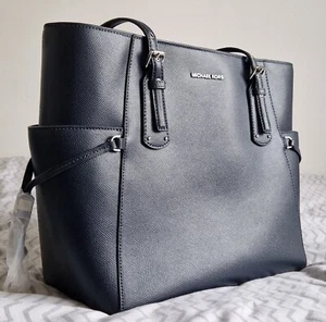 Michael Kors - VOYAGER TOTE - Handbag Women Bag - Blue - Picture 1 of 6