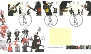GB - FIRST DAY COVER - FDC - COMMEMS -2006- SOUNDS OF BRITAIN - Pmk TH - Picture 1 of 1