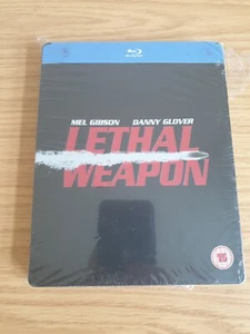 Lethal Weapon Steelbook - New and Sealed with Minor Damage to Paper Sleeve - Picture 1 of 4