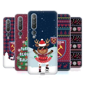 OFFICIAL WEST HAM UNITED FC CHRISTMAS SOFT GEL CASE FOR XIAOMI REDMI PHONES - Picture 1 of 12