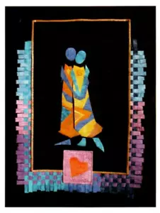 Sisters Wall Quilt Pattern Folk Art - Picture 1 of 2