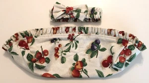 Longaberger Obst Medley Liner für Brotkorb + Strumpfband - Bild 1 von 2