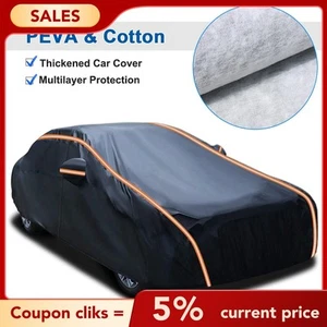 420D Oxford Cloth Full Car Cover Waterproof All Weather Protection Rain Snow Sun - Picture 1 of 7