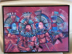 TONY ABEYTA RED MESA FRAMED PRINT 16" X 22.5" - Picture 1 of 3