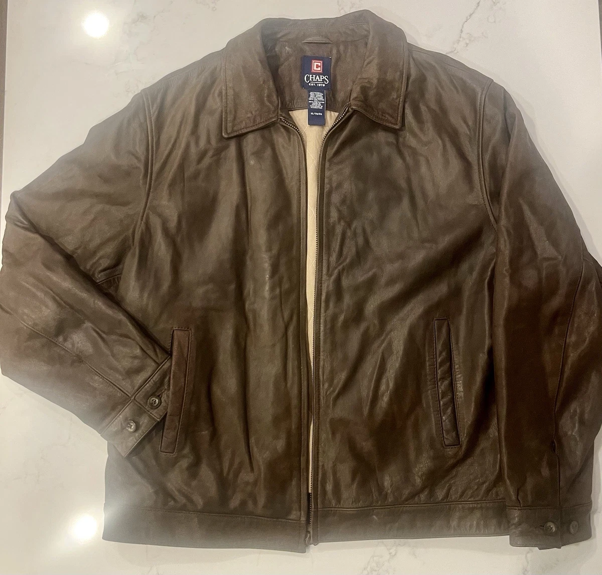 Chaps Leather Outer Shell Jackets for Men for Sale | Shop New