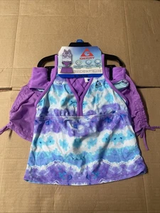 Gerry Youth 3-piece Swim Set, Purple Girls Youth Size L (14/16) NWT - Picture 1 of 7
