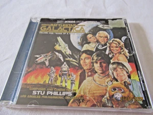 BATTLESTAR GALACTICA VOLUME ONE  CD TV SOUNDTRACK STU PHILLIPS INTRADA - Picture 1 of 6