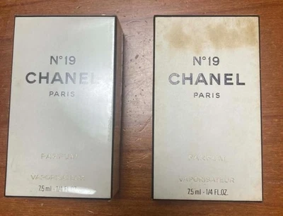 CHANEL Nº 19 7,5 ml / 0,25 fl. oz. Juego de 2 piezas nuevo sin usar Foto 1 de 4