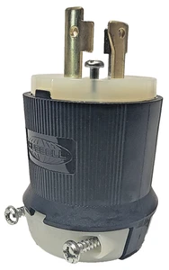 Hubbell HBL2711 Insulgrip Twist Lock Plug 30A 125/250V 3-Pole - Picture 1 of 9