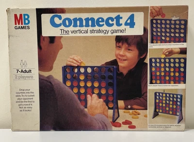 Connect 4 Original 1975 Edition Vintage  - MB Games Complete - Read Description - Image 1 of 4