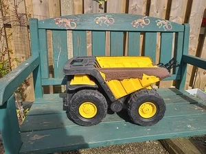 Vintage Tonka Large Metal & Plastic Dump Truck Vehicle Classic Yellow A/f - Picture 1 of 9