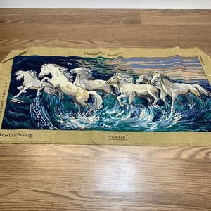 Needlepoint Canvas -Royal Paris -Horses - Picture 1 of 6
