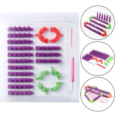 Strickmaschine Stricken Gewebte Schals DIY Gespleißte Webstuhl Fachmann - Bild 1 von 4