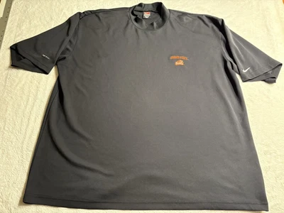 Nike Team Shirt Mens 2XL Oregon State Beavers Dri Fit Logo Black Stretch Pullovr - Image 1 of 4
