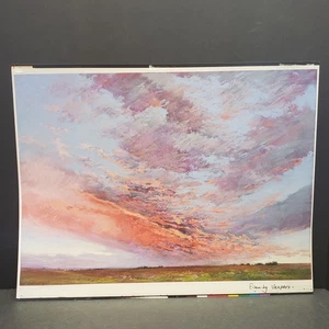 Reif Erickson - Evening Vespers - Signed Print Landscape California El Dorado - Picture 1 of 5
