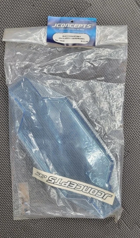 New Jconcepts BJ4 Under Tray Chassis Protector Lexan 4wd Buggy RARE Part 1046 RC - Image 1 of 3