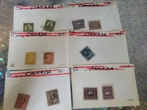Canada Stamps Lot C: 190, 173, 35, 37, 90, 93, 117, J12-13, J5, J20 H-UH/NH - Picture 1 of 13