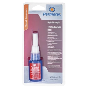 Permatex High Strength Threadlocker, red, 10ml , GGL1037 - Picture 1 of 3