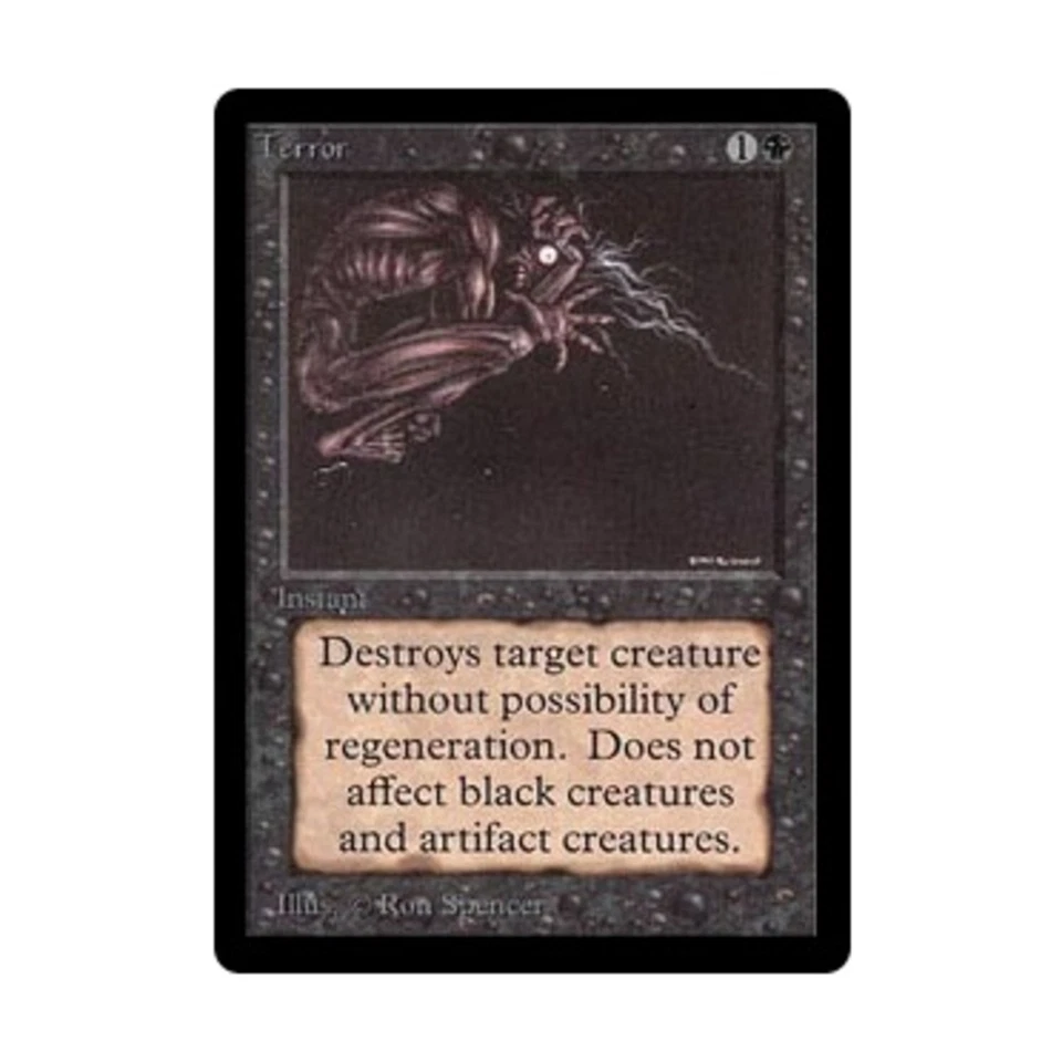 WOTC MtG Beta Terror (C) VG - Image 1 of 1