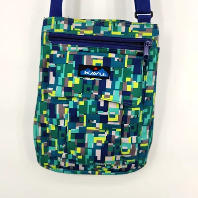 Kavu Crossbody Hand Bag Adjustable Strap Purse Multi Color - Image 1 of 4