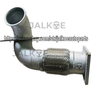 For HITACHI ZX ZAX 450 470-3 Muffler TakeoverThroat Tail Booster Exhaust Pipe - Picture 1 of 5