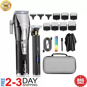 Professional Hair Clippers for Men, Professional Barber Clippers and Trimmer - Picture 1 of 8