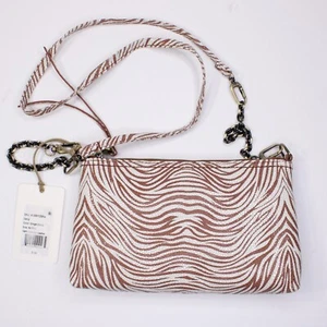 Hobo Darcy Luxe Crossbody Ginger Zebra Retail $168 - Picture 1 of 7
