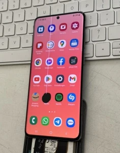 Original Samsung Galaxy S20 5G Display OLED Glas Ok Volle Funktion B Ware LESEN - Zdjęcie 1 z 3