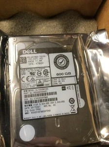 K786X HDEAG20DAA51, AL13SXB60EA Dell 600GB 15000RPM SAS 12Gb/s 4Kn 2.5-inch HD - Picture 1 of 2