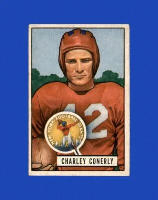 1951 Bowman Set Break # 56 Charley Conerly EX-EXMINT - Image 1 of 2