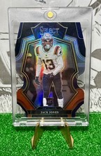 2022 Select Premier Level Black and Red Prizm Die-Cut Jack Jones Rookie RC