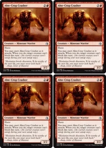 MTG - 4x AHN-CROP CRASHER - Amonkhet (U) - Picture 1 of 1