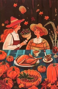Thanksgiving Is Togetherness (Address Side Blank) --New POSTCARD - Picture 1 of 2