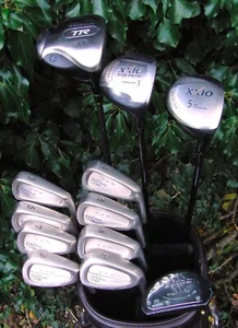 Set of PRGR Data 601 Forged 3-PW + Driver + XXIO 3 Wood + 5 Wood + Putter - Picture 1 of 12
