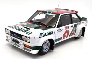 Kyosho 1/18 Scale Model Car 08376E - 1978 Fiat 131 Abarth #3 1000 Lakes - Picture 1 of 7