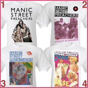 Manic Street Preachers Tshirt Early 90s GlamPunk Era Stay Beautiful You Love Us - Picture 1 of 2