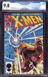 UNCANNY X-MEN #221 CGC 9.8 WHITE PAGES! 1ST MISTER SINISTER! WOLVERINE COVER - Picture 1 of 2