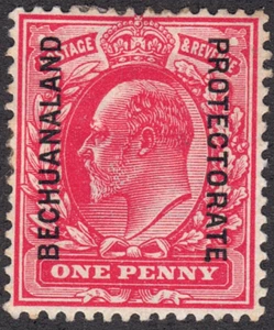 1904-12 Bechuanaland SC# 77 - Stamps of Great Britain, 1902 Overprinted - M-HR - Picture 1 of 2