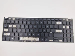 Asus  X509, X509FA, X512, X5 Keyboard US Black  Key Caps Only 0KN1-7Z1US23 - Picture 1 of 8