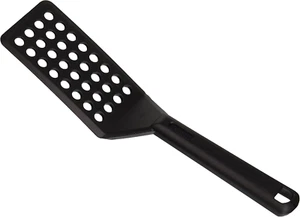 Black Spatula with Holes - Picture 1 of 12