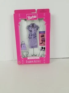 VTG 1998 Barbie Fashion Avenue Boutique Lavender Dress Asst 18126 *READ* - Picture 1 of 23