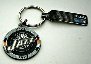 Utah Jazz NBA Basketball Team Logo Key chain NOS 2011 New Siskiyou - Picture 1 of 3