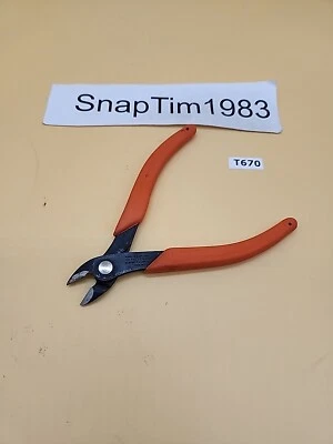 Xuron Corp Xuro Shears 2175 Soft Orange Grip  USA - Image 1 of 4