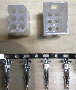 WESTERN/FISHER REPLACEMENT CONTROLLER+TRUCK SIDE 6 PIN PLUG KIT W/ PINS UNIMOUNT - Bild 1 von 4