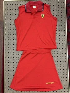 Scuderia Ferrari Girls Red Top and Skirt Size is Youth XXL - Picture 1 of 1