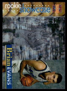 1996-97 Stadium Club Rookie Showcase Brian Evans Orlando Magic #RS22
