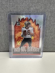 2021 Optic Ian Book ROOKIE Red Hot Rookies SILVER PRIZM HOLO REFRACTOR Eagles