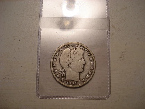 1904-S BARBER HALF Cover