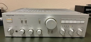 Onkyo A-8270 Intergra Vollverstärker Integrated Stereo Amplifier silber defekt? - Picture 1 of 12