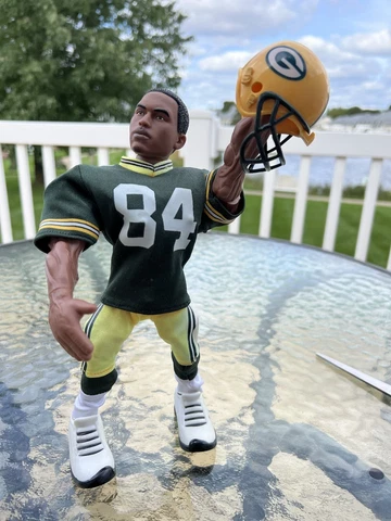 NFL Gladiators of the Gridiron JAVON WALKER 84 Green Bay Packers Action Figure Cover